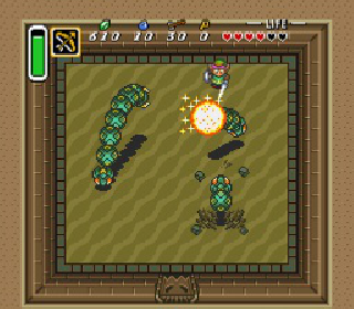 Screenshot Thumbnail / Media File 1 for Legend of Zelda, The - A Link to the Past (USA) [Hack by JaSp v2.0] (Time+Day-Night Cycle)